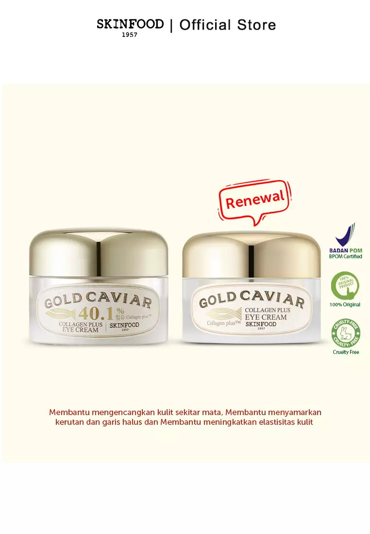 SKINFOOD - Gold Caviar Collagen Plus Eye Cream