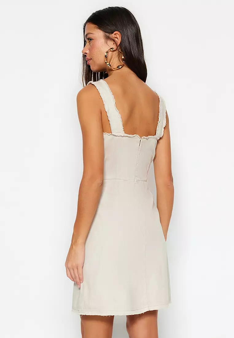 Lace-Up Detailed Dress