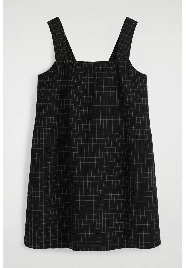 Buy COS CHECKED A-LINE MINI DRESS 2026 Online | ZALORA