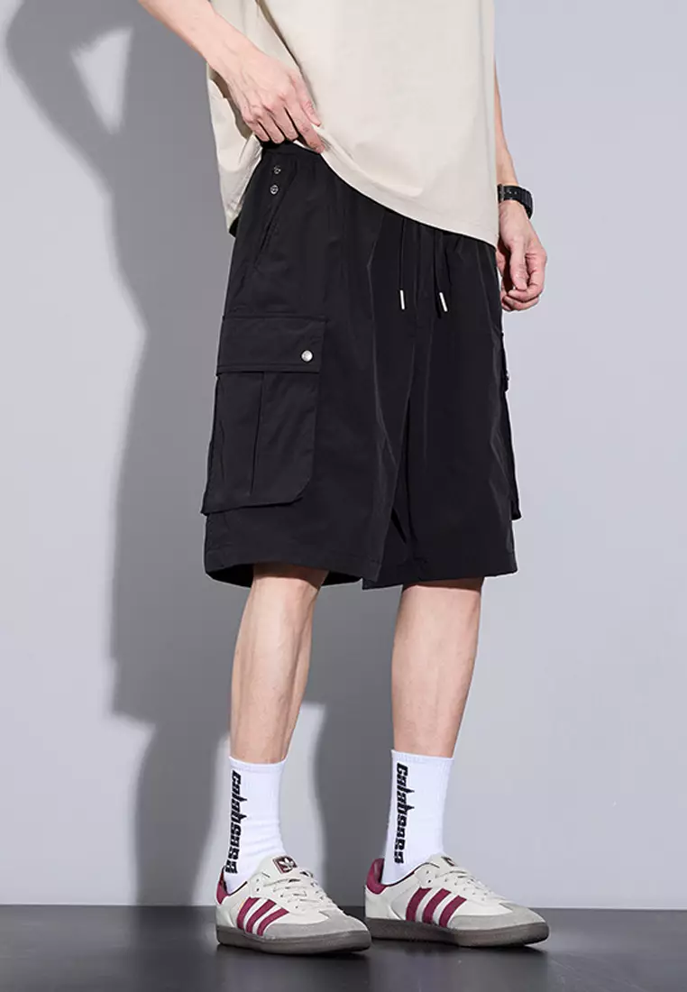 Drawstring Casual Shorts