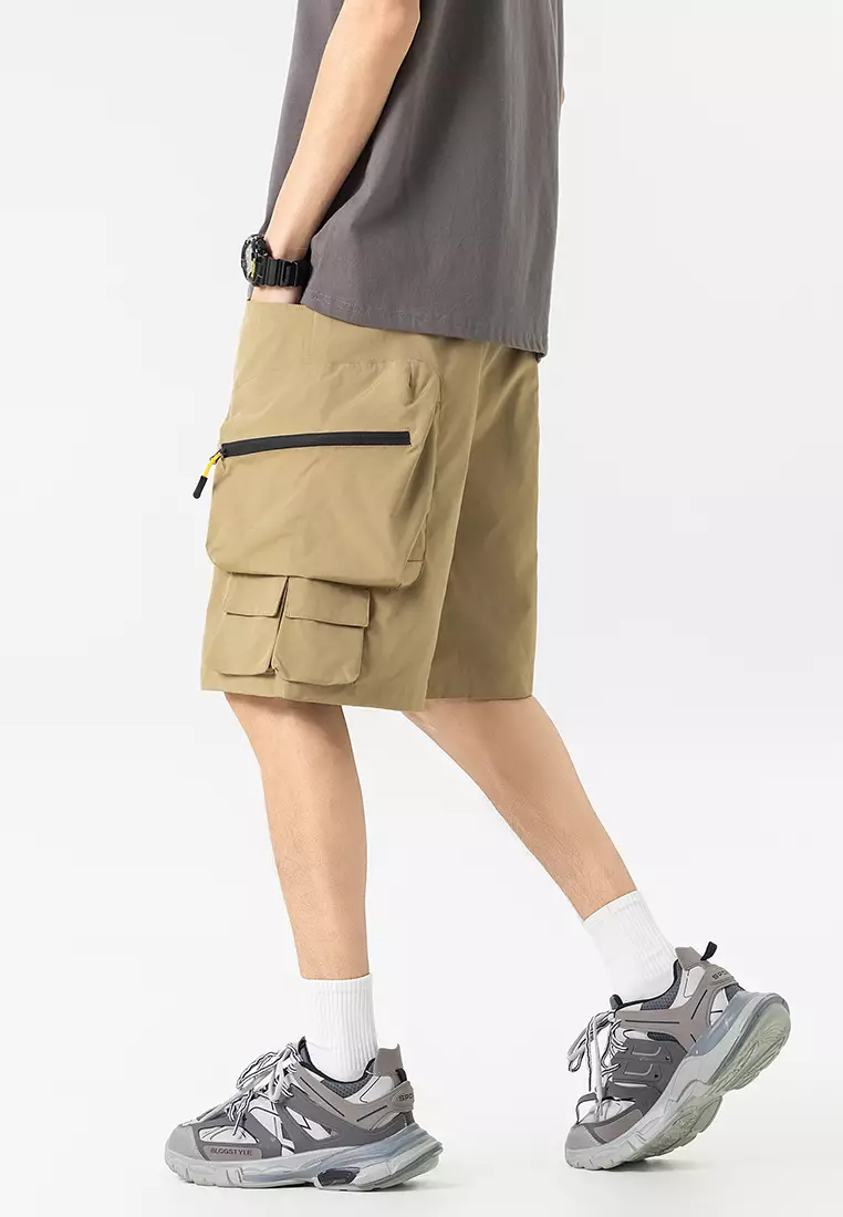 Multi-Pocket Functional Cargo Shorts GJL-B7010