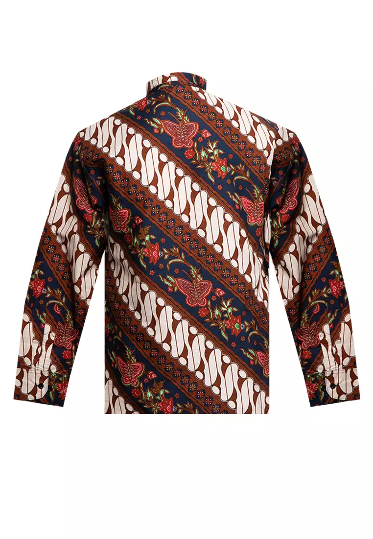 Kemeja Batik Parang Seling Kupu