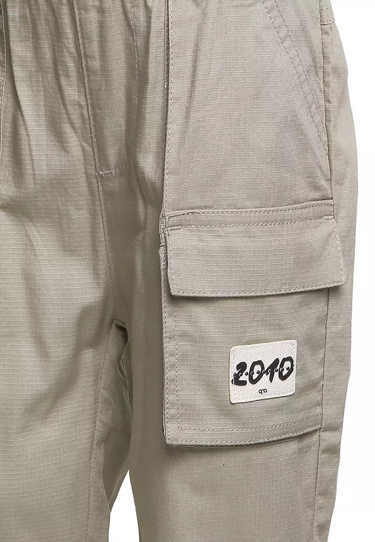 Qna Boy Tariq Celana Panjang Joger Anak Olive Muda