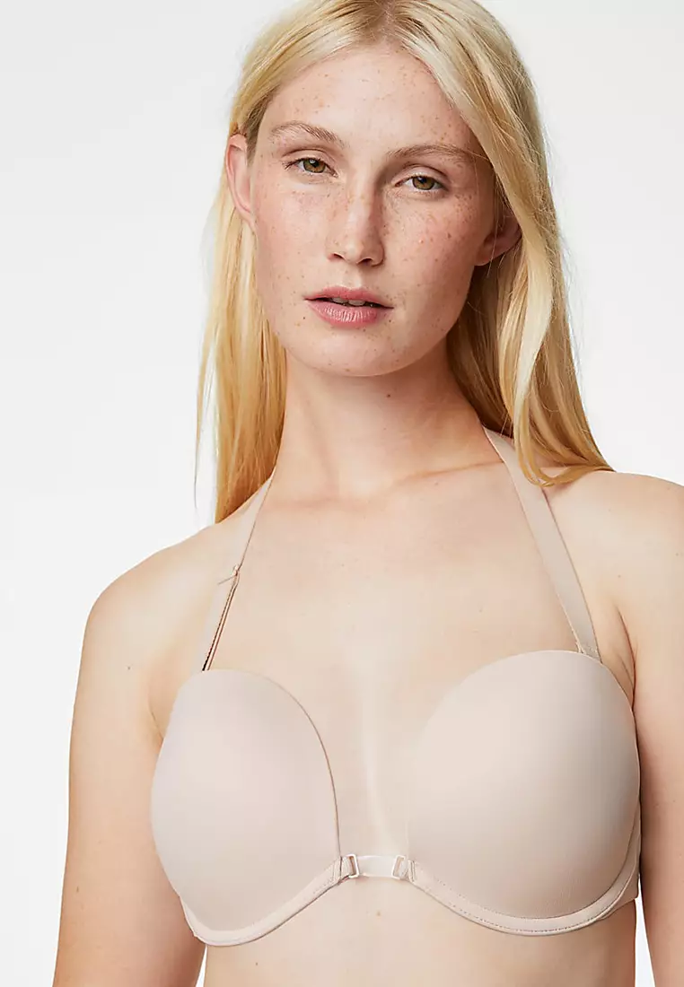 Multiway Push Up Bra  with Low Back Converter