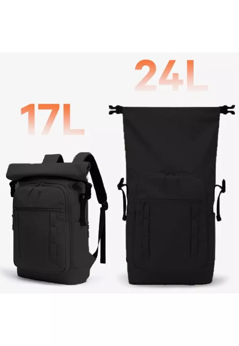 Bange BG8109 Top Fold Backpack 46x30x13cm - Black