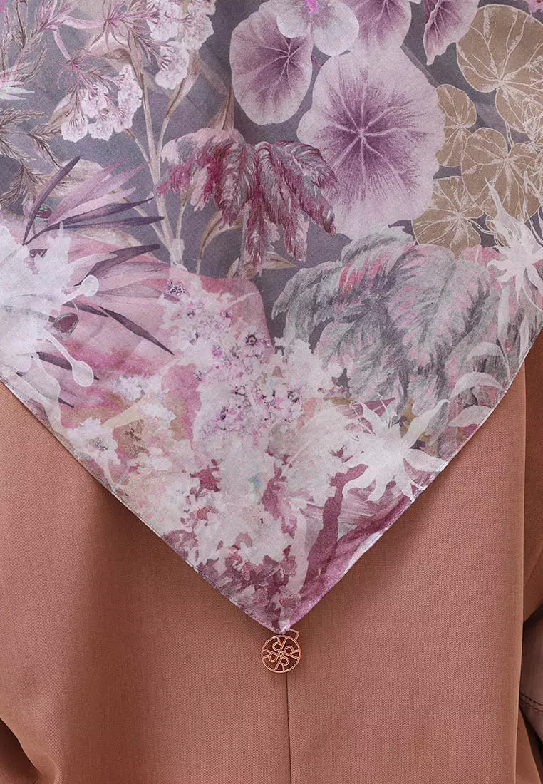 Ria Miranda Smoke Haurisa Scarf