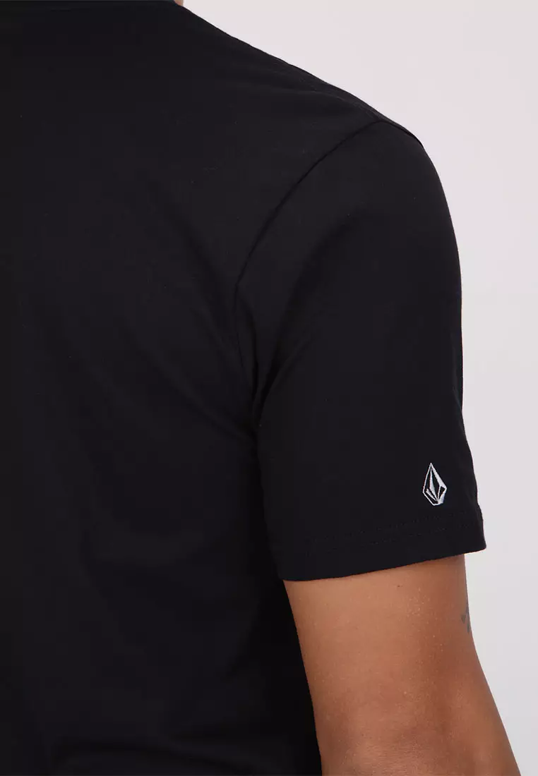 MSF CRACKED STONE SHORT SLEEVE TEE BLACK