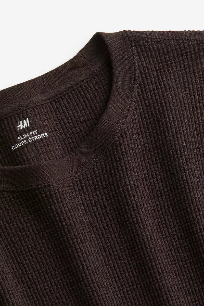 H&m slim fit coupe etroite t shirt 2025