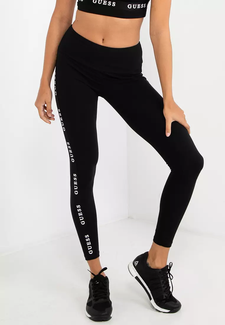 4505 Legging With Lace Cuff Detail