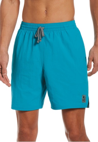 Nike blue Nike Swim Men's Solid Icon 7" Volley Short 09A80USEE9A026GS_1