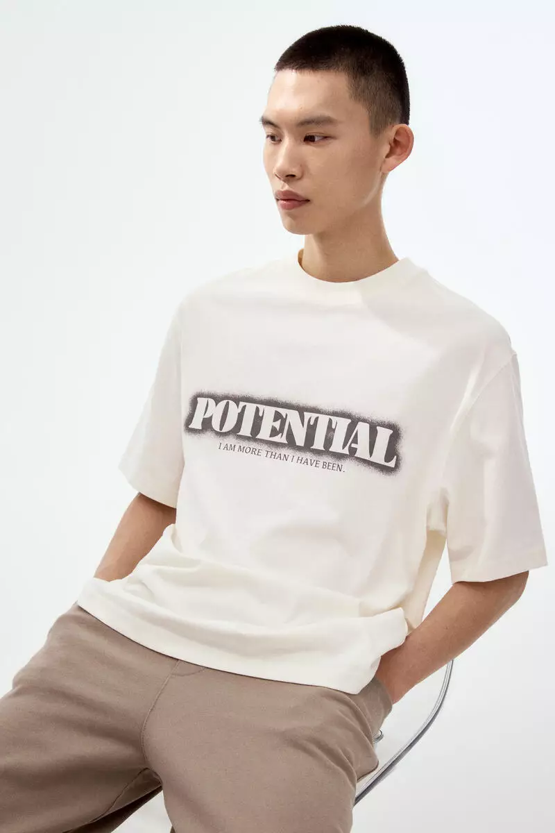 Loose Fit Cotton T-shirt