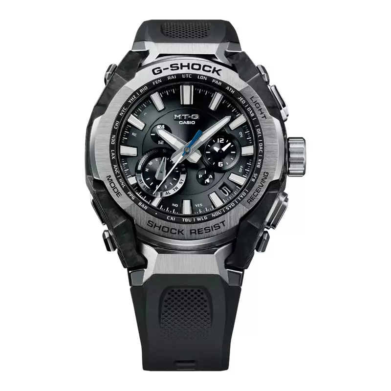 Jam Tangan Pria Casio G-Shock MT-G MTG-B4000-1ADR Triple G Resist Black Dial Black Resin Band