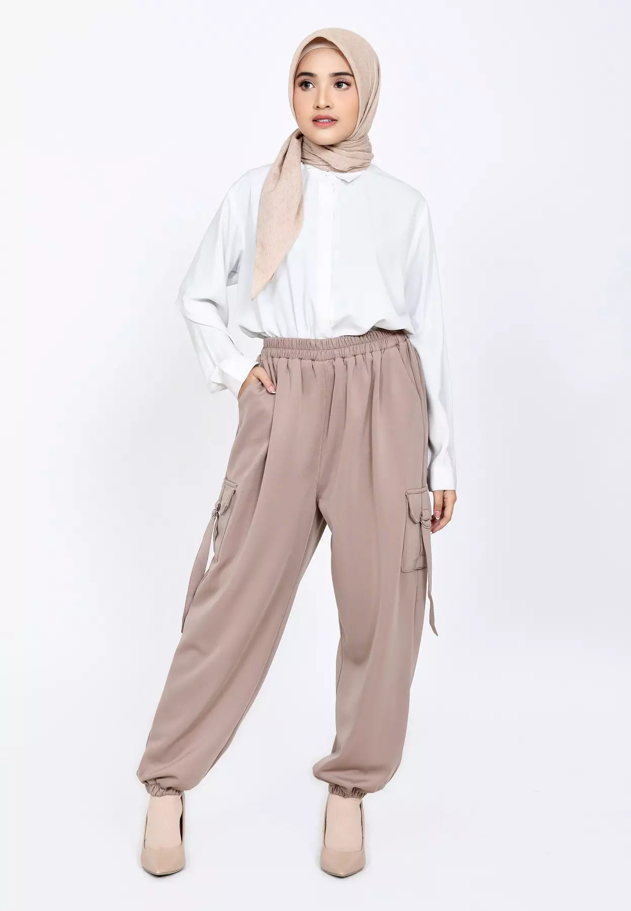 Jogger Cargo Luna Bigsize