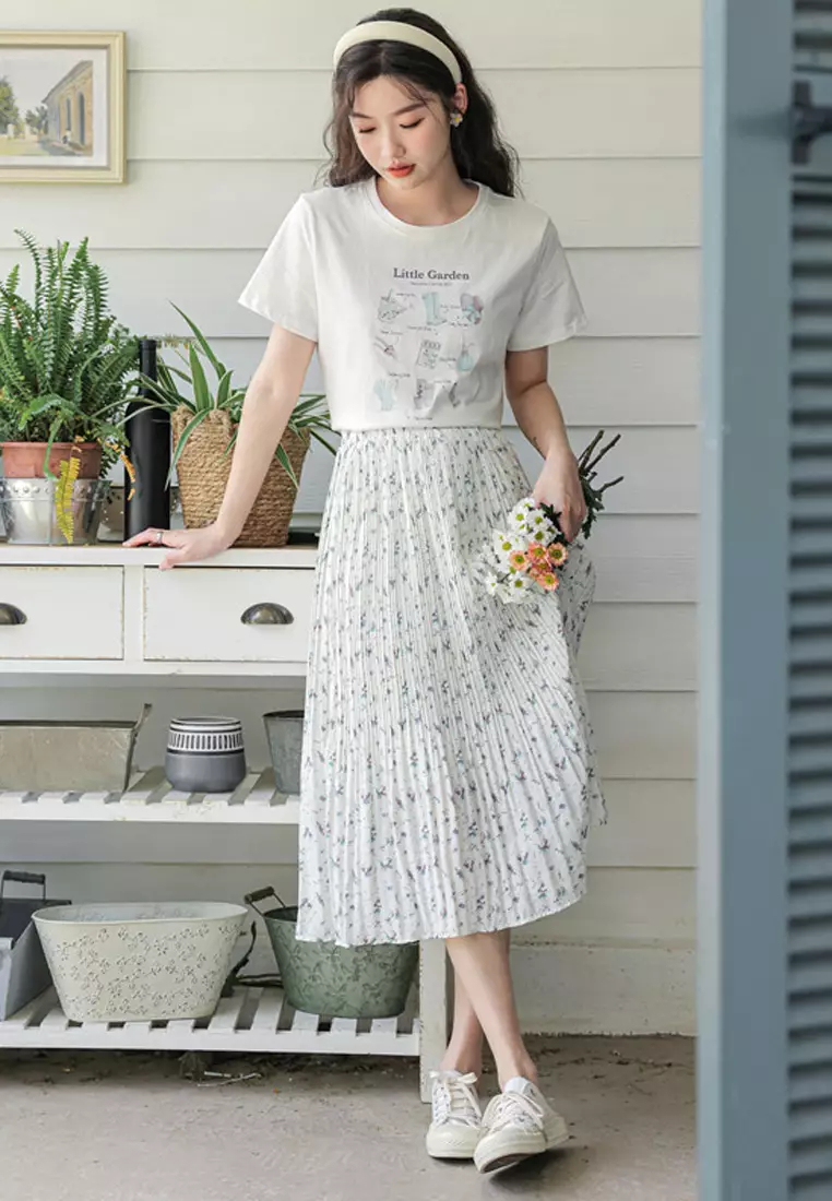 Pleated skirt singapore store