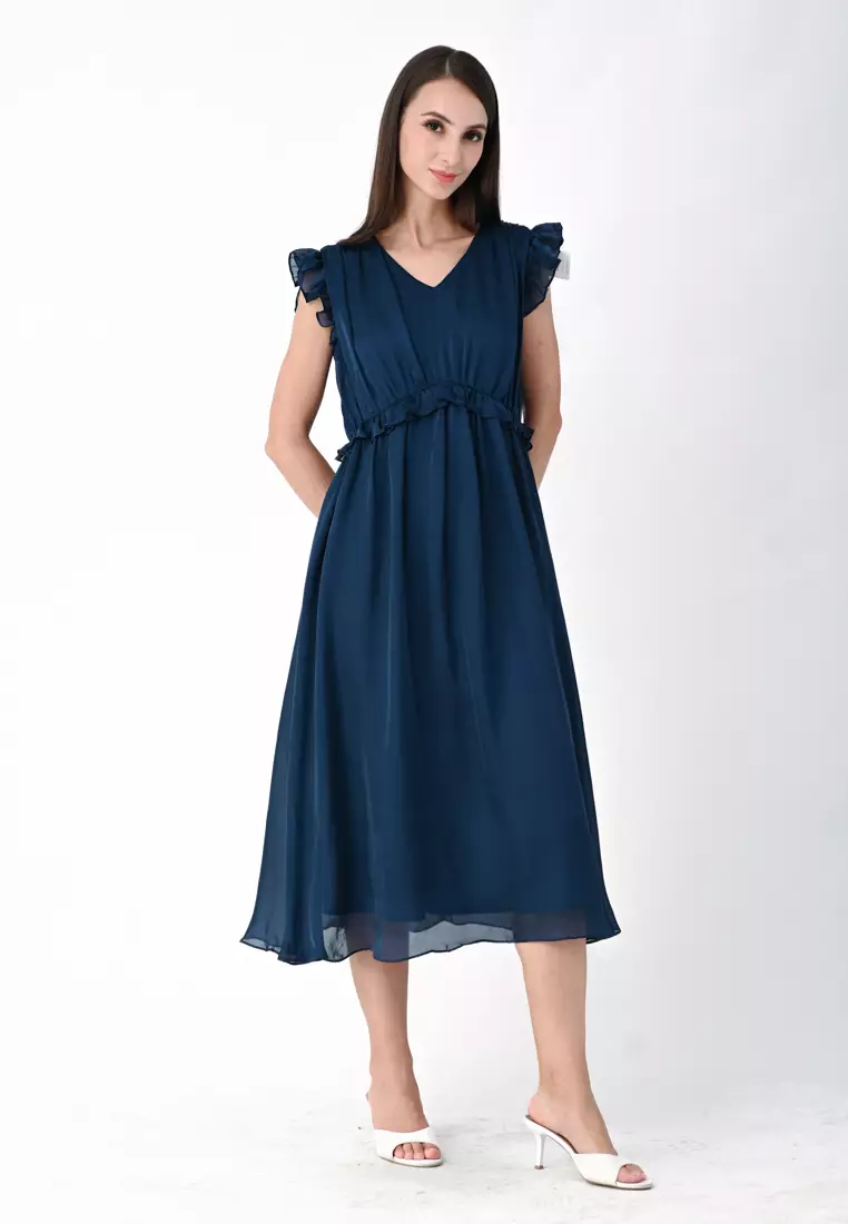 Sleeveless Midi Dress