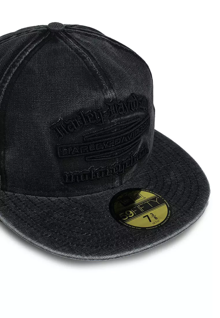 Harley-Davidson® Old English Stacked Bar & Shield 59FIFTY® Cap
