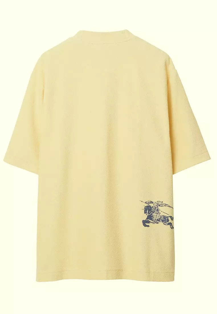 Cotton Towelling T恤(淺黃色)