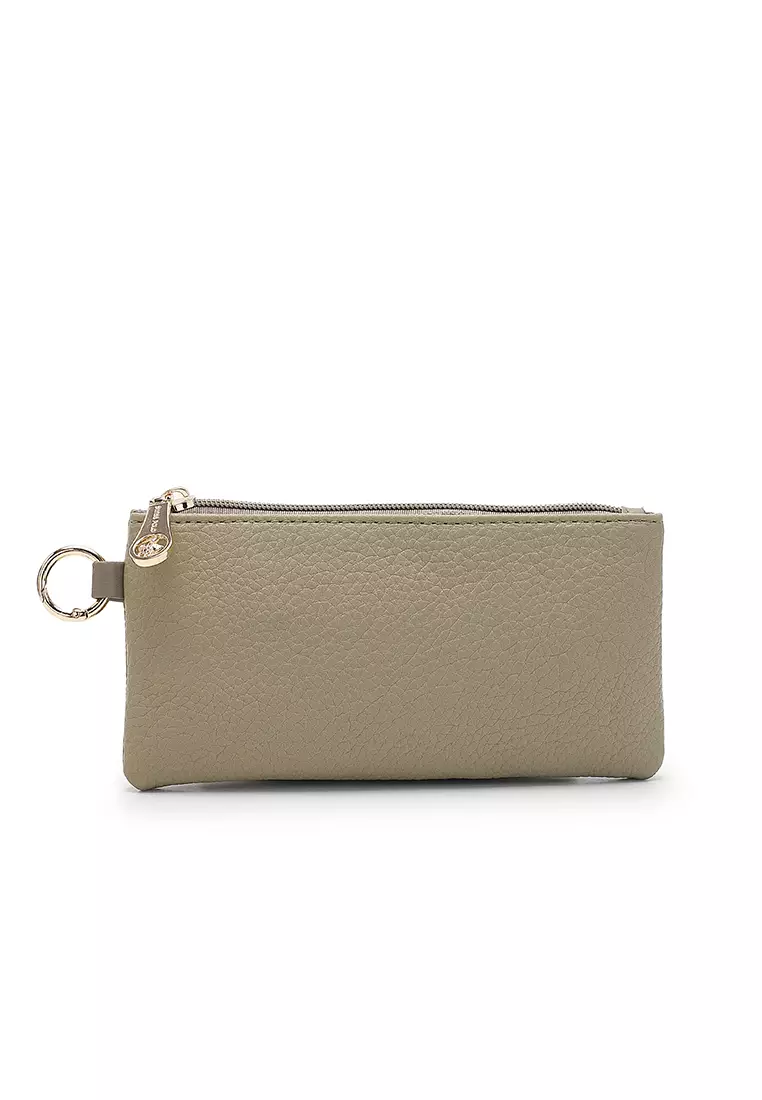 Women's 2-in-1 Tote Bag & Pouch - Green