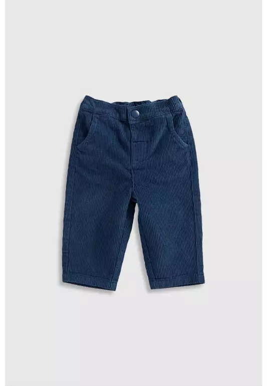 Navy Cord Trousers