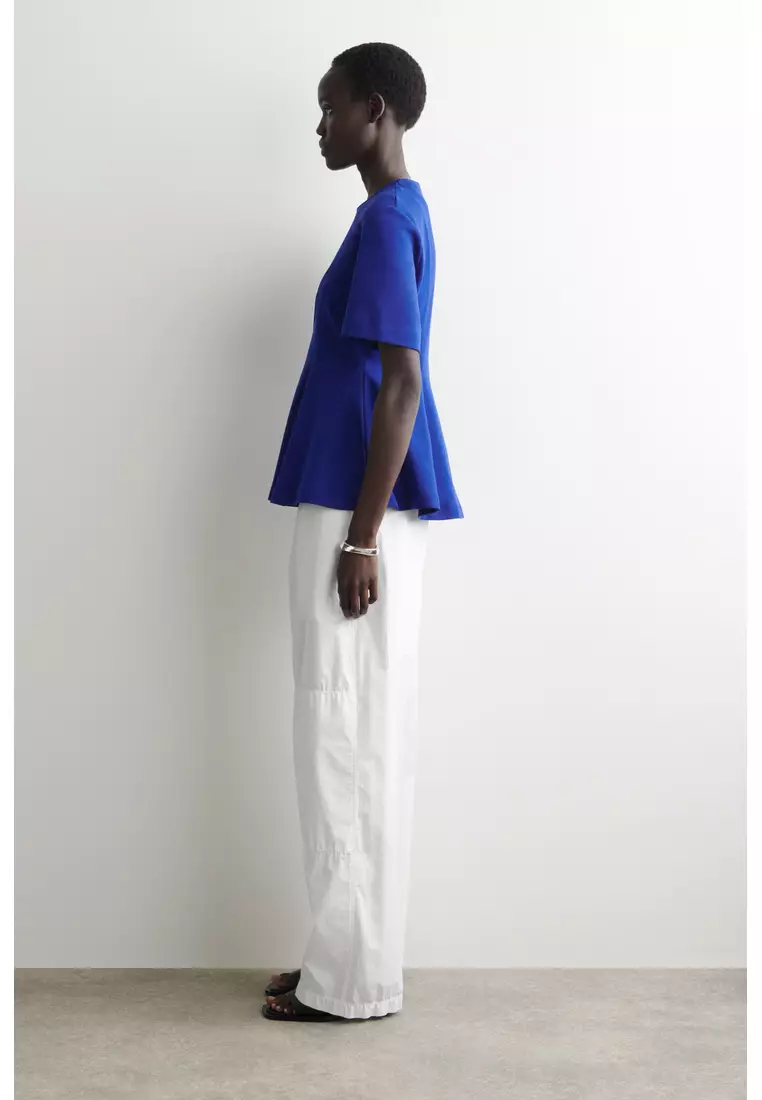 WAISTED COTTON T-SHIRT