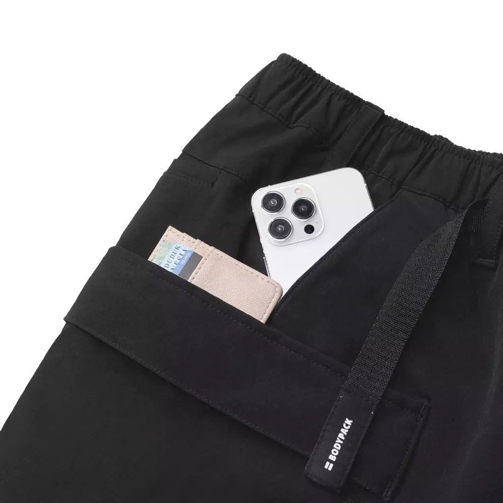 Frome 1.0 Cargo Pants Celana Tactical Outdoor Indoor Praktis - Hitam