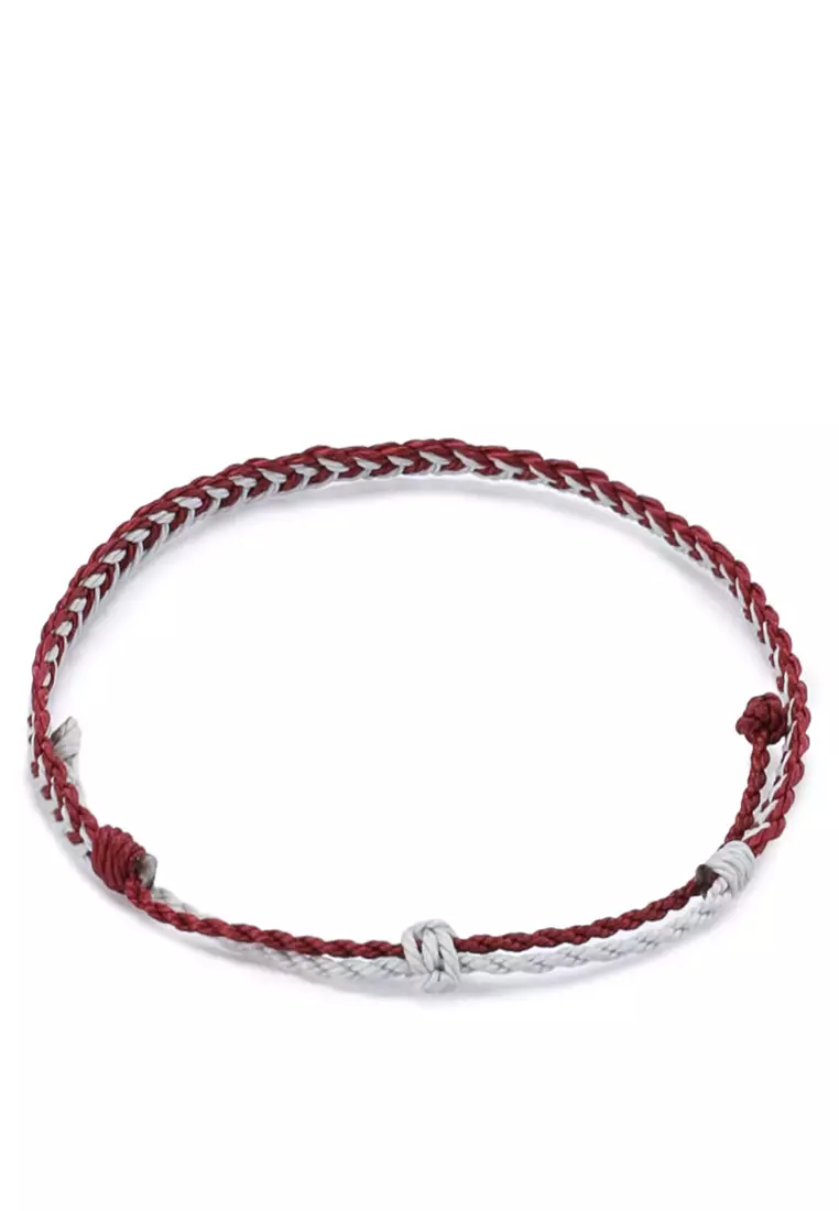 Coral Reef Braided Bracelet