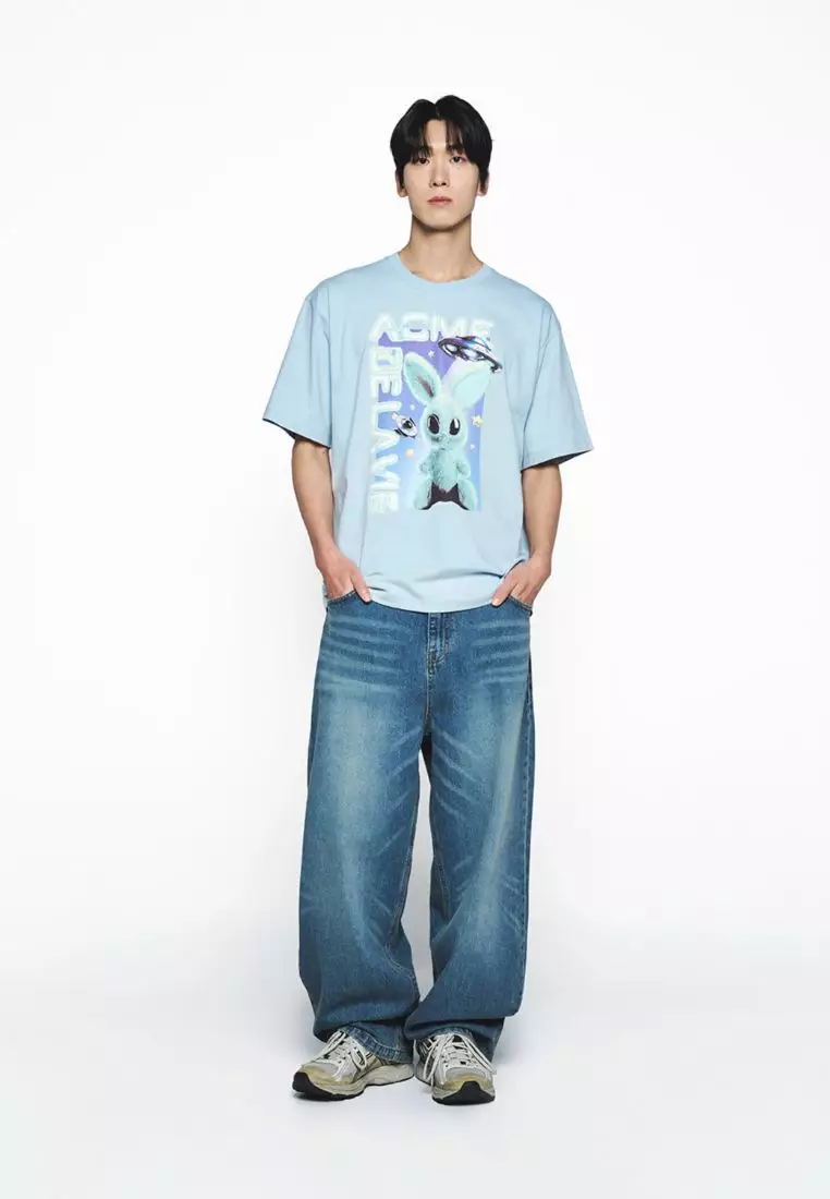 [ADLV] SOLO RABBIT ALIEN SHORT SLEEVE T-SHIRT /追跡付 acme de la vie