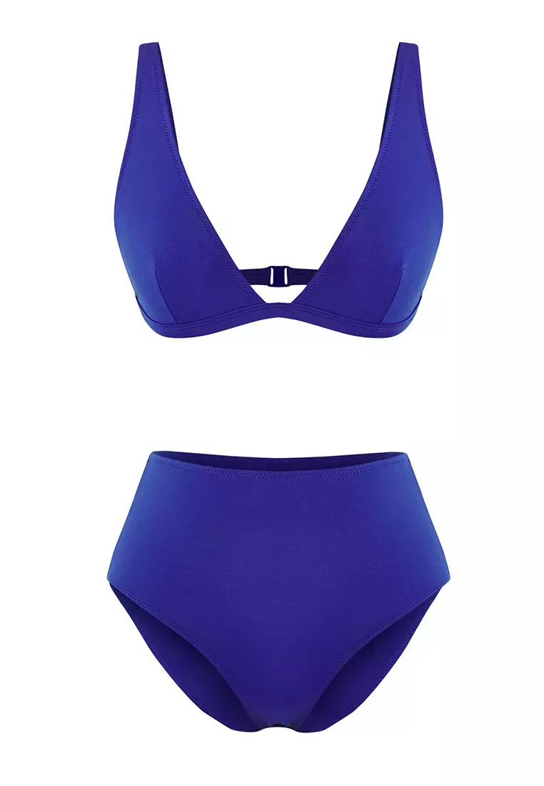 Saks Triangle High Waist Bikini Set Tbess25Bt00185