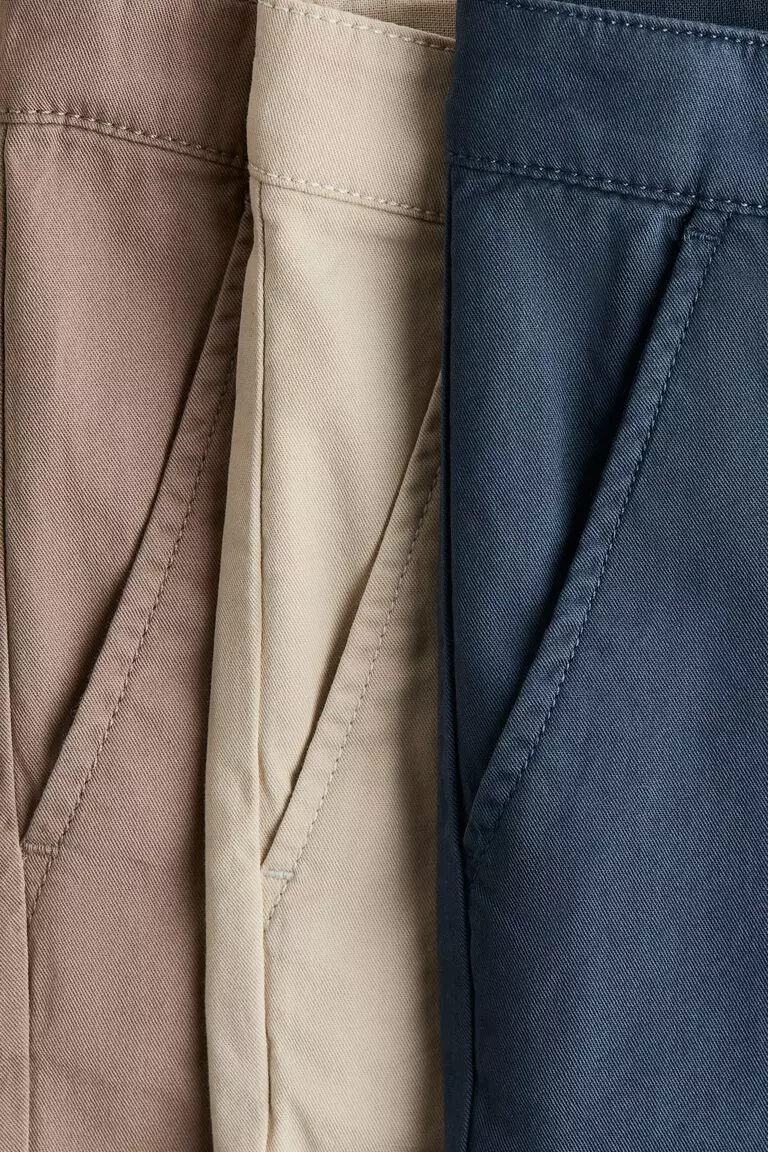 3-pack chinos