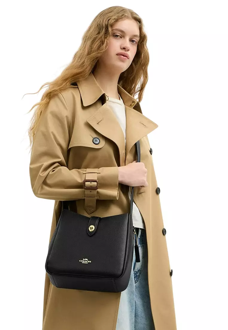 Hadley Convertible Crossbody Bag - Black