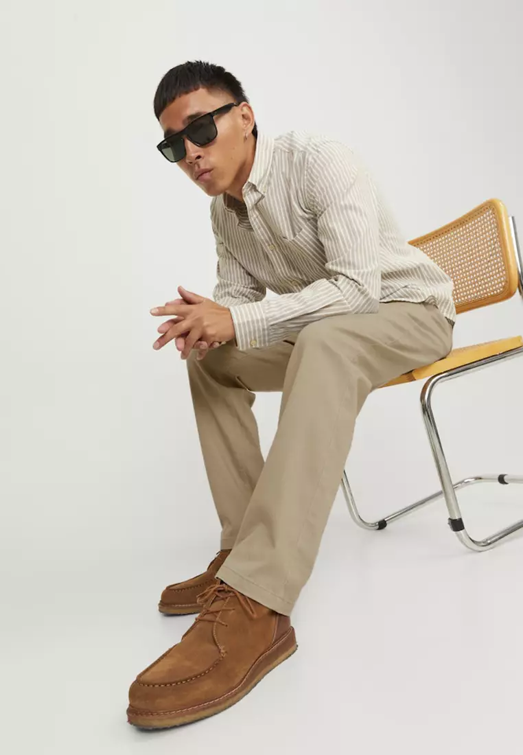 Relaxed Fit Chino Pants