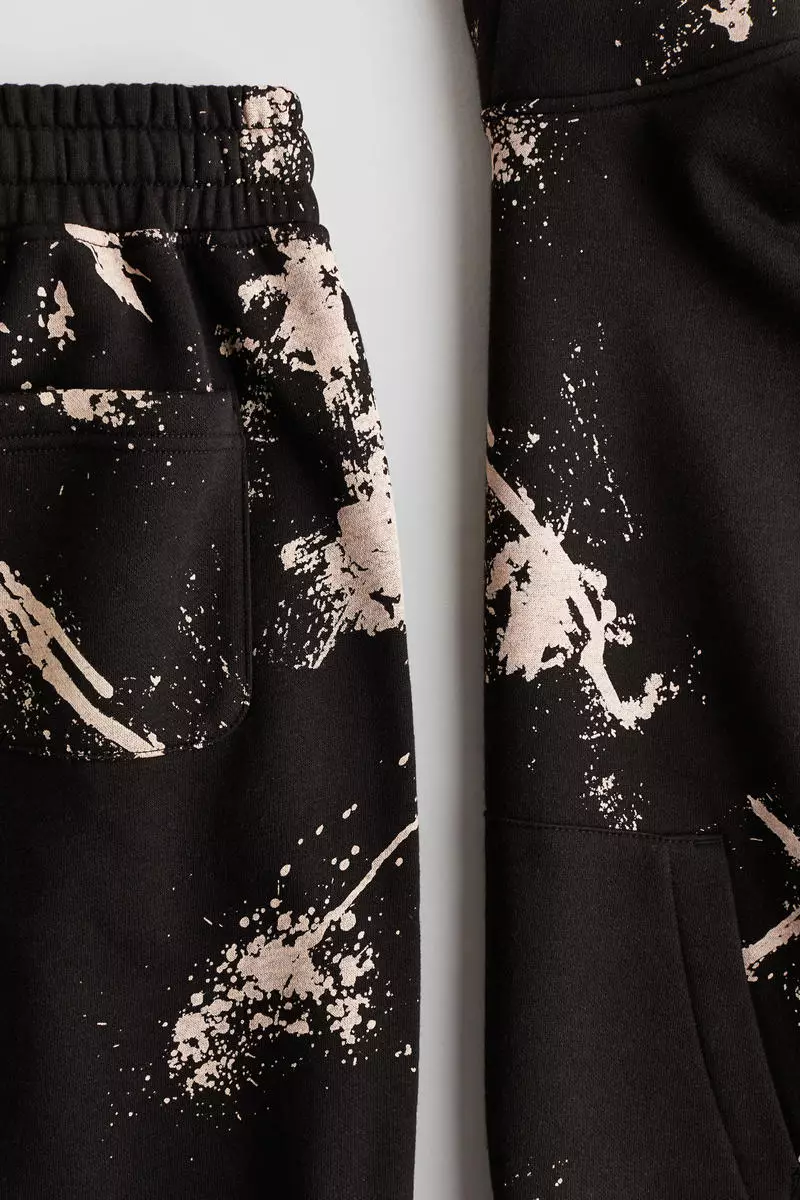 2-piece printed sweatshirt set