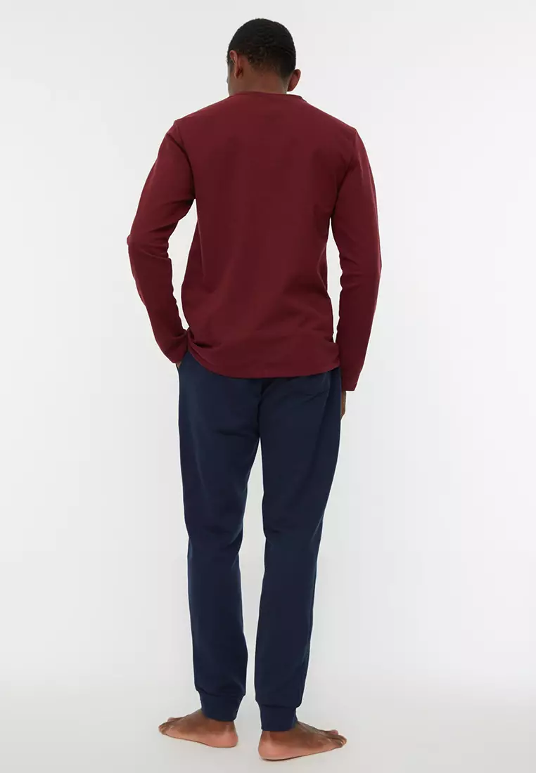 Regular Fit Printed Pajamas Set