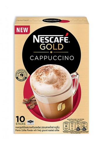 Shop Nescafe Nescafe Gold Cappuccino 3 In 1 Coffee 20 5g Pack Of 10 Sticks Online On Zalora Philippines
