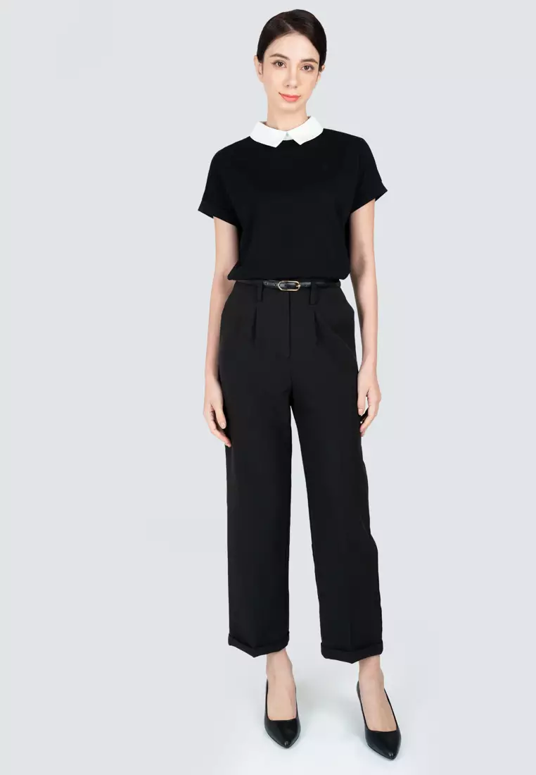 Polo Haus - Women’s Signature Fit High Rise Culotte Pants WBLP001