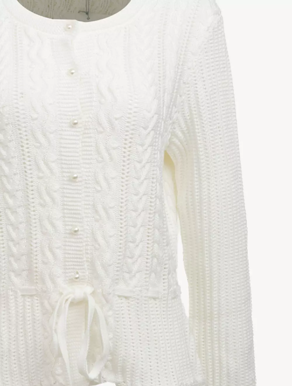 Brooks Brothers Buttoned Peplum Cardigan