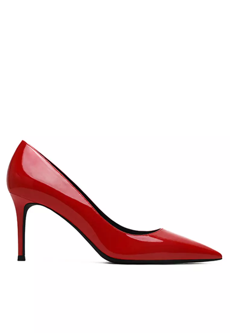 Discount on Twenty Eight Shoes  shoes - SKU: 8cm Patent Pointed High Heel Shoes Hzl180