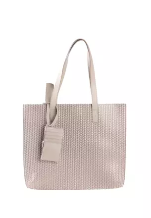 トートバッグ DENTRO Grey Leather Mini Otto Handbag Dentro Grey Leather Mini Otto Handbag | italist
