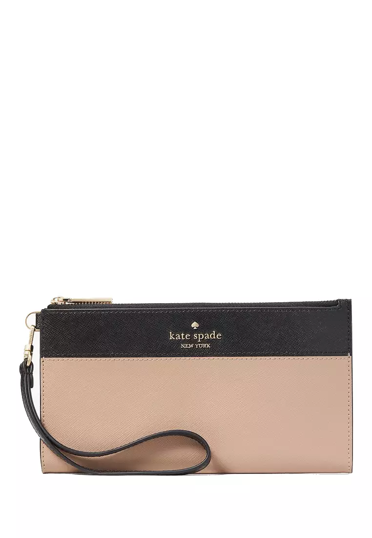 Kate spade double sales zip wristlet