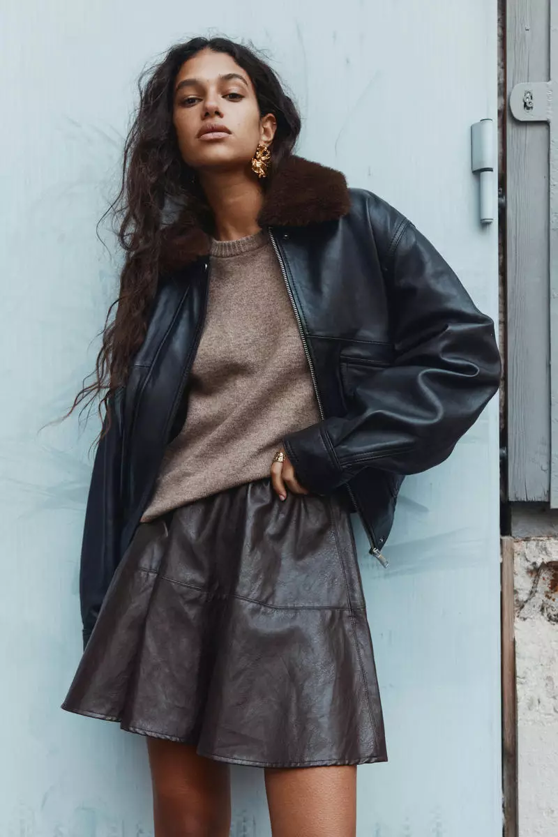Circular mini skirt