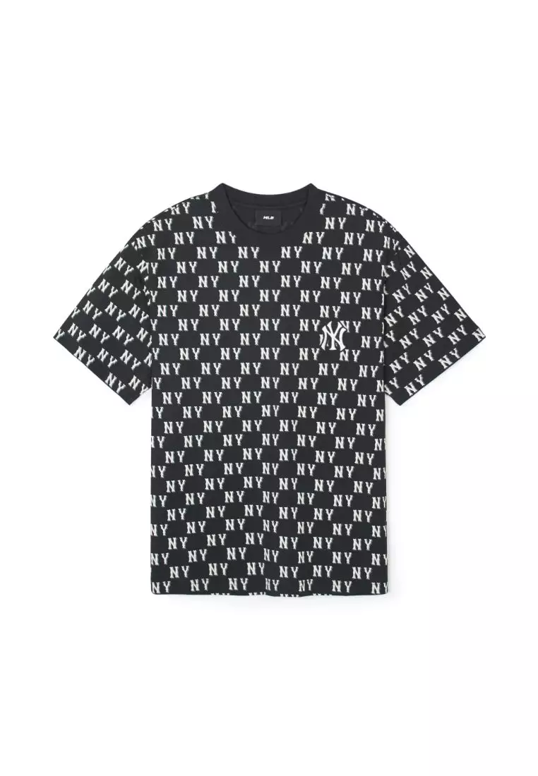 CLASSIC MONOGRAM ALLOVER OVERFIT T-SHIRTS NEW YORK YANKEES