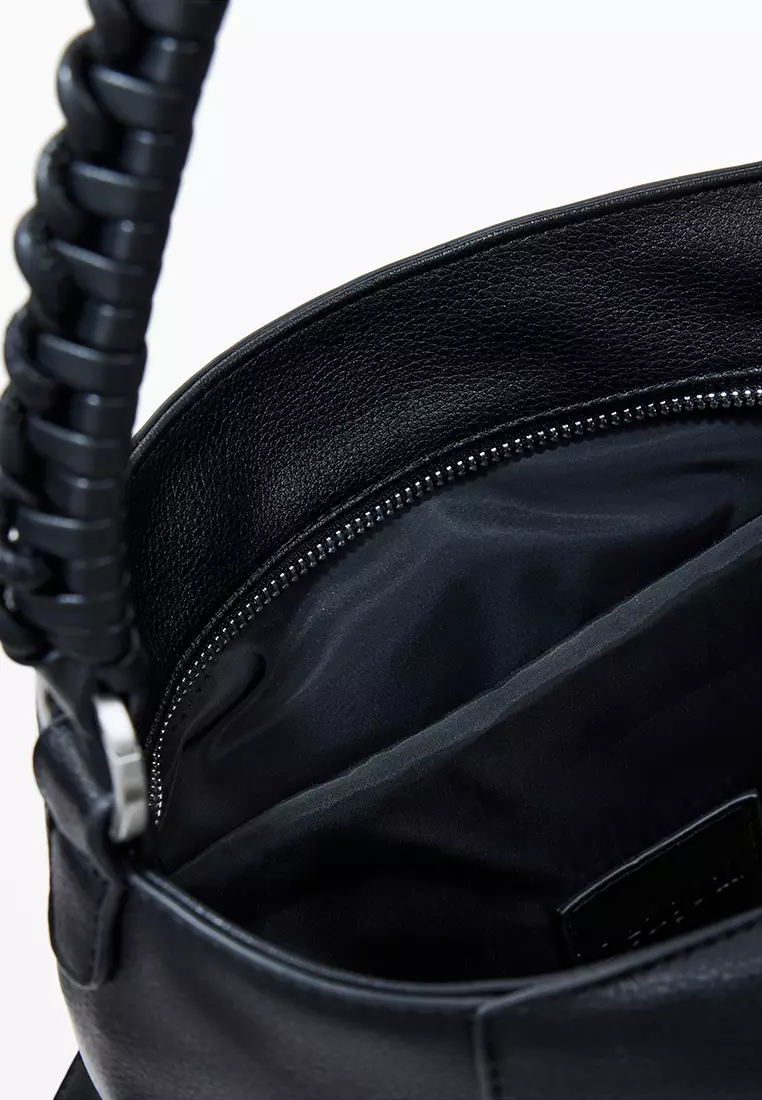 Convertible backpack with large logo