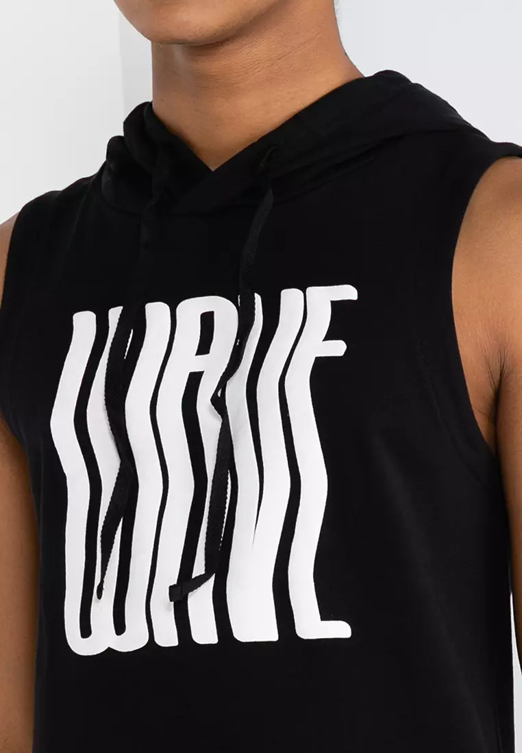 Stay Wavy Sleeveless Hoodie