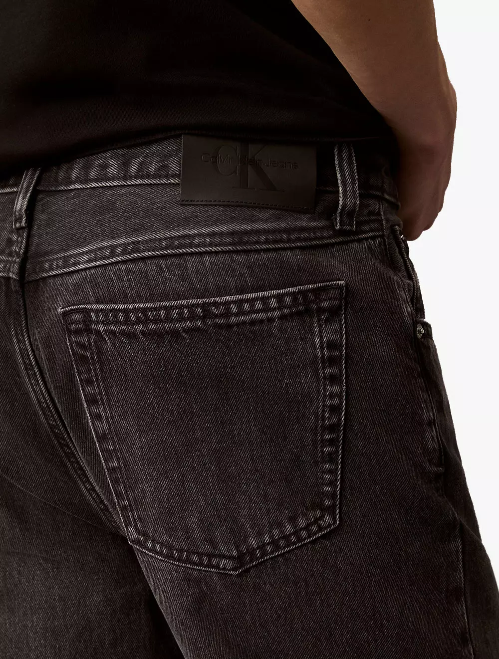 Calvin Klein - 90's Straight Jeans - Black