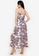 ZALORA BASICS multi 100% Recycled Polyester Deep V Dress BD26EAAD8648AEGS_2