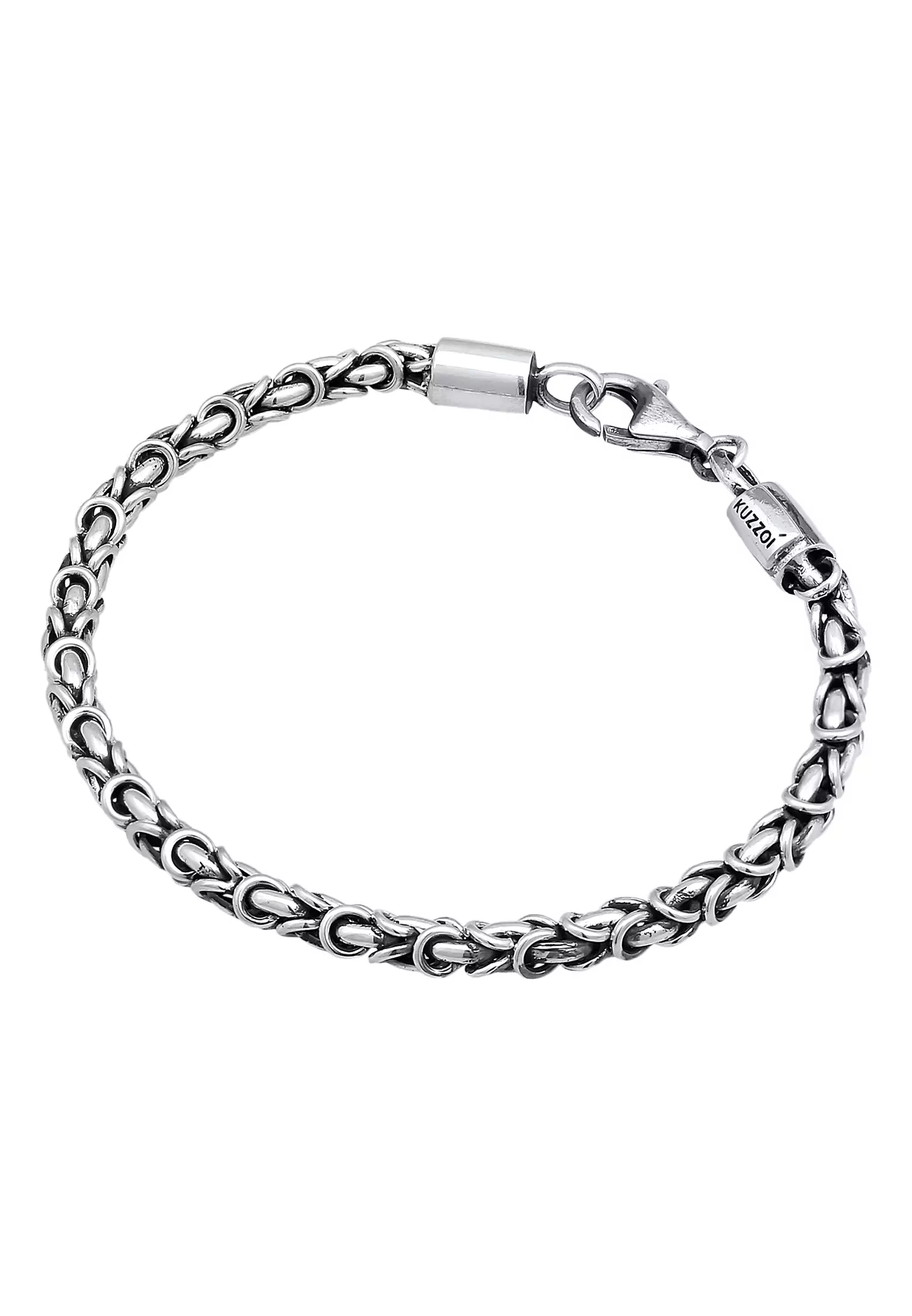 Mens oxidised clearance silver bracelet