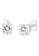 ELLI GERMANY white Necklace Earrings Crystal EL474AC37GTUMY_1