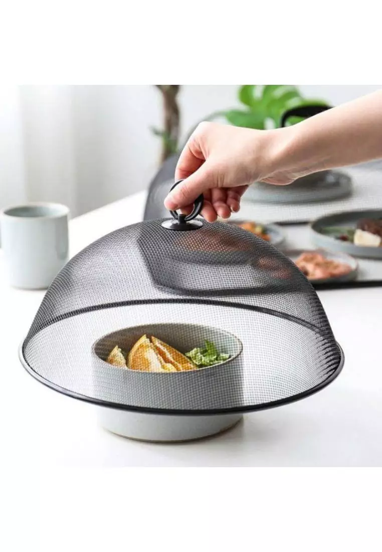 Buy HomesCulture Modern Iron Net Food Cover (Circular-Black) 2024 ...