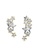 Her Jewellery gold Starry Hook Earrings (White, Yellow Gold) - Made with premium grade crystals from Austria 112ABACAEC6D4FGS_2