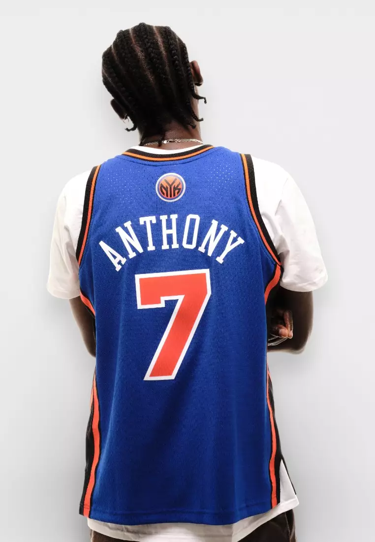 #7 Carmelo Anthony 2010 New York Knicks  Swingman Basketball Jersey